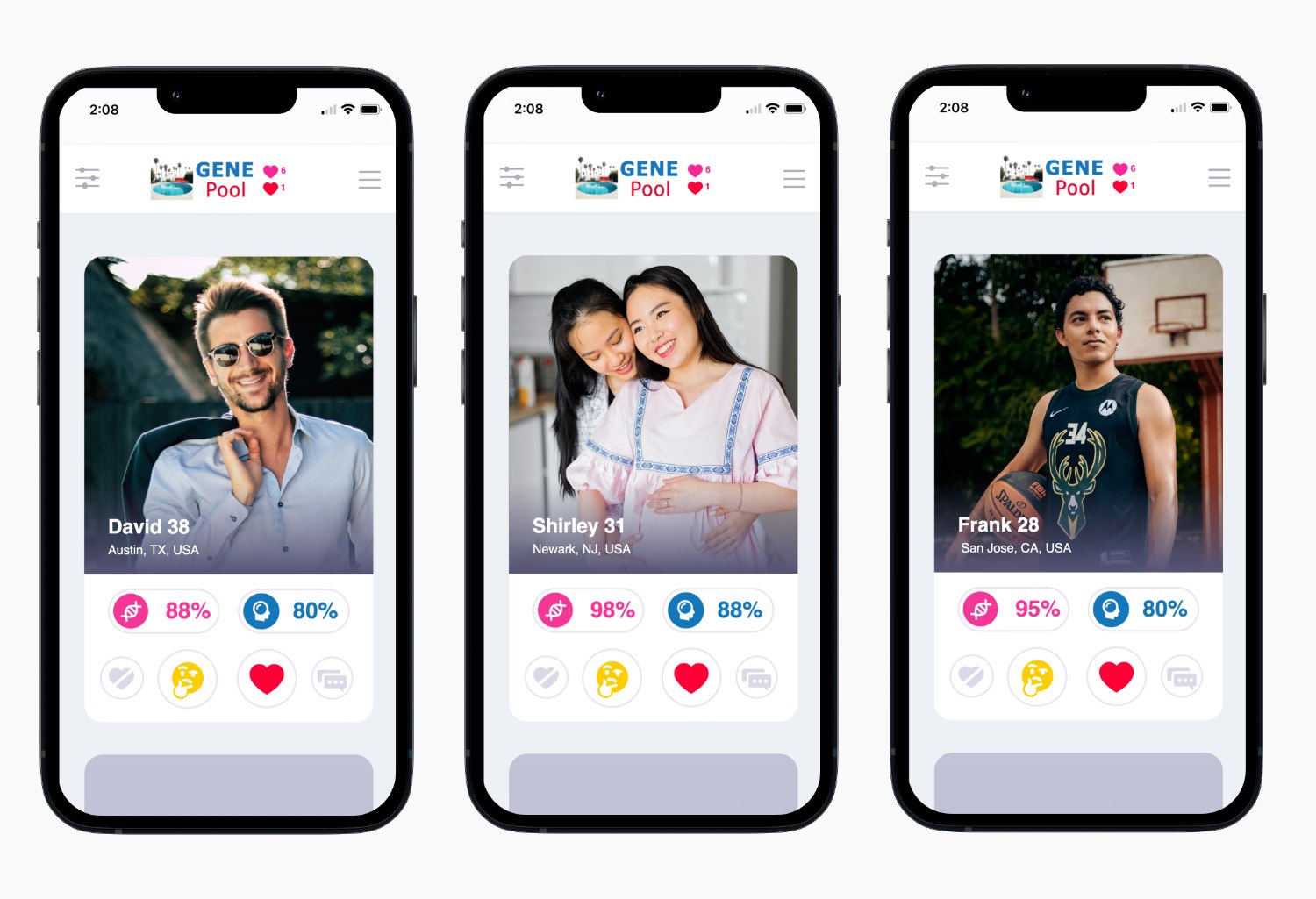 Gene Pool App Preview