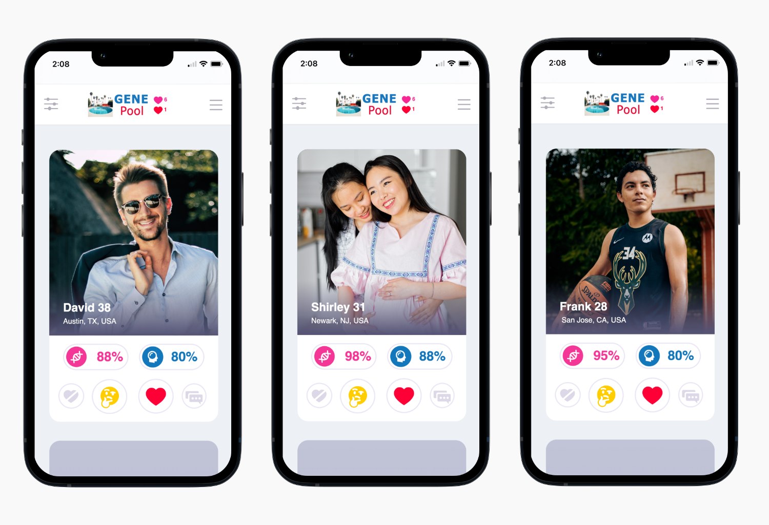 Gene Pool Mobile Dating App Matchmaking Men and women